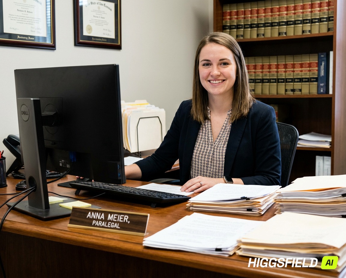 Anna Meier, Paralegal